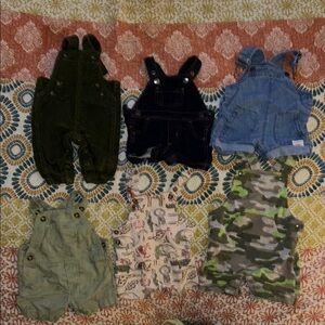 Assorted Baby Overalls Set
